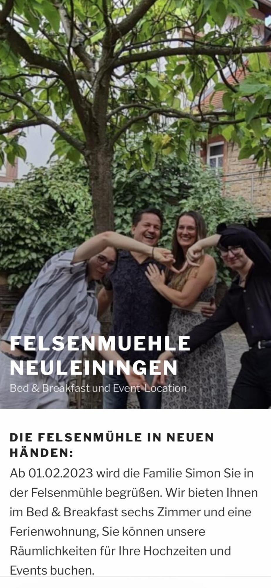 Felsenmuehle Neuleiningen Panzió Kültér fotó